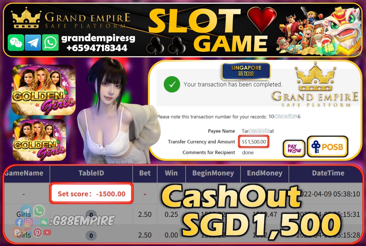 918KISS - GIRLS CASHOUT SGD1500 !!!