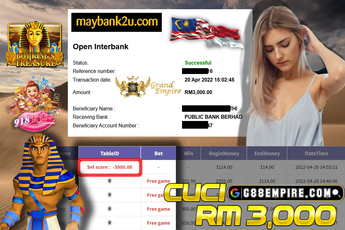 918KISS - BOYKING CUCI RM 3,000!!!