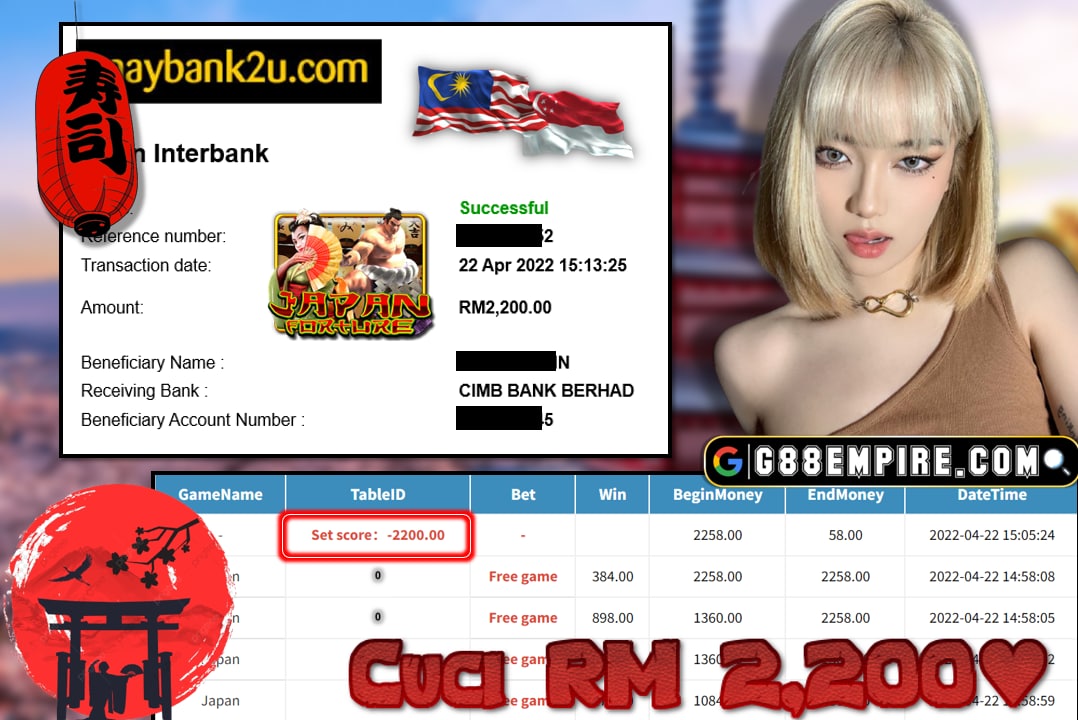 PUSSY888 -  JAPAN CUCI RM 2,200!!!