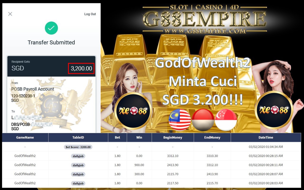 GODOFWEALTH2 MINTA CUCI SGD 3.200!!!