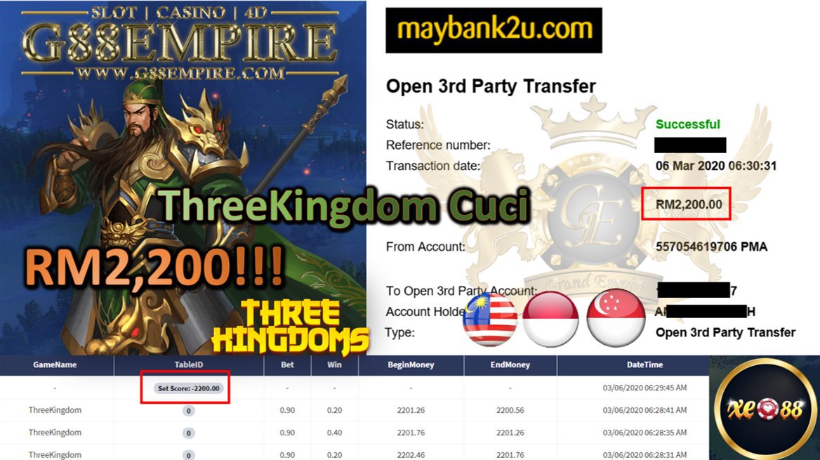 MEMBER MAIN THREEKINGDOM CUCI RM2,200!!!