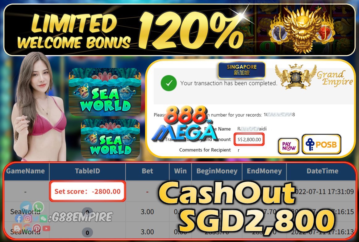 PUSSY888 - INDIA SLOT CASHOUT SGD1600 !!!