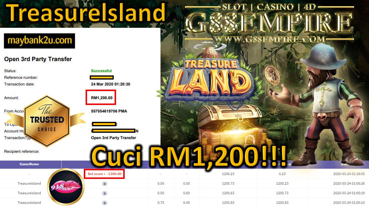 MEMBER MAIN TREASURELSLAND CUCI RM1,200!!!