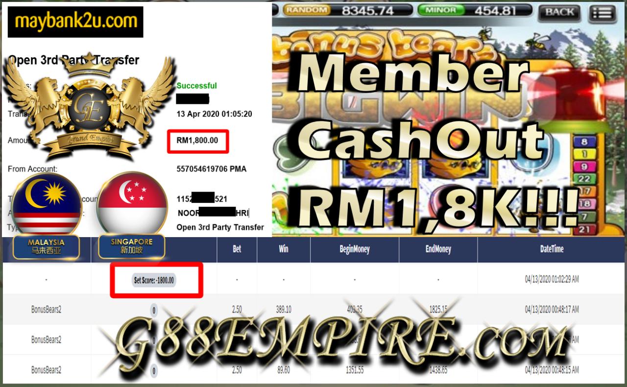 MEMBER MAIN BONUSBREARS2 DPT CUCI RM1,800!!!!!