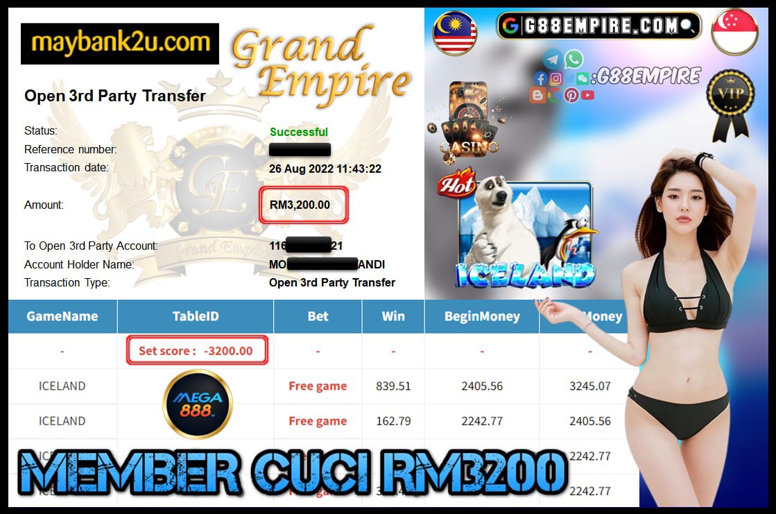 MEGA888 ICELAND CUCI 3.200