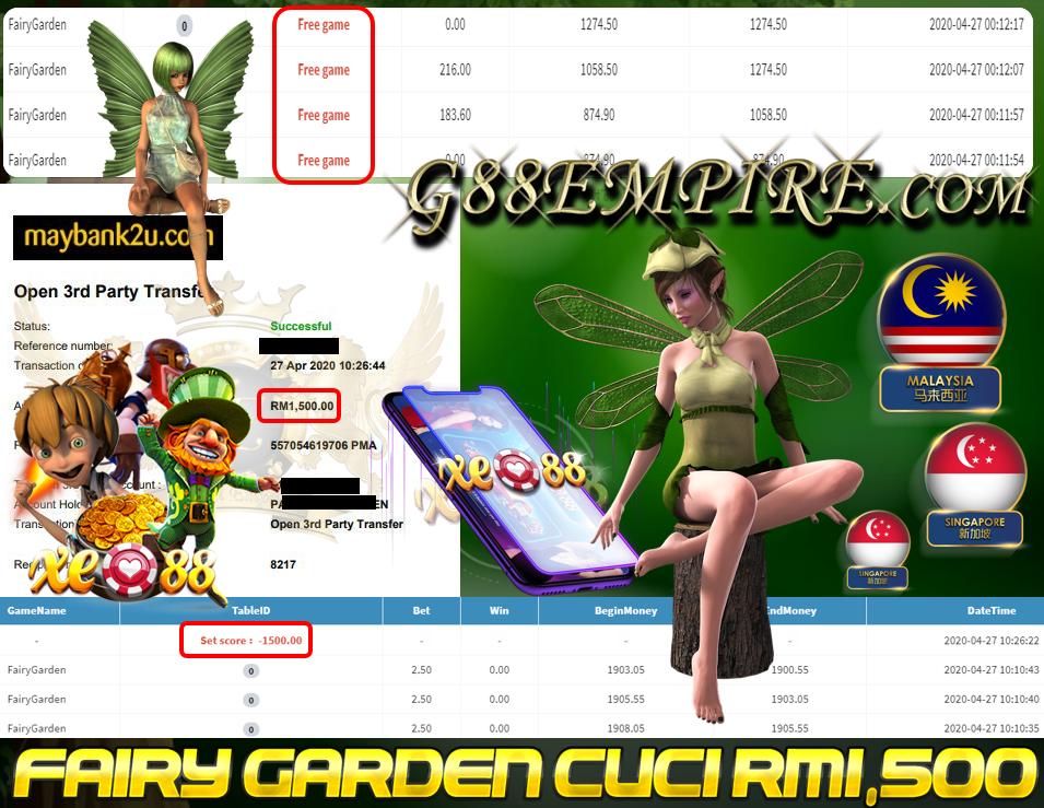 MEMBER MAIN FAIRY GARDEN CUCI RM1,500!!!