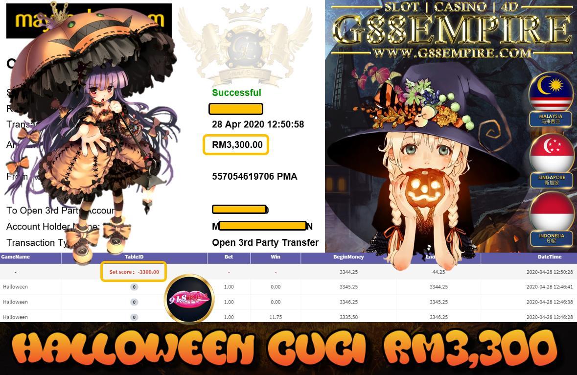 MEMBER MAIN HALLOWEEN CUCI RM3,300!!!