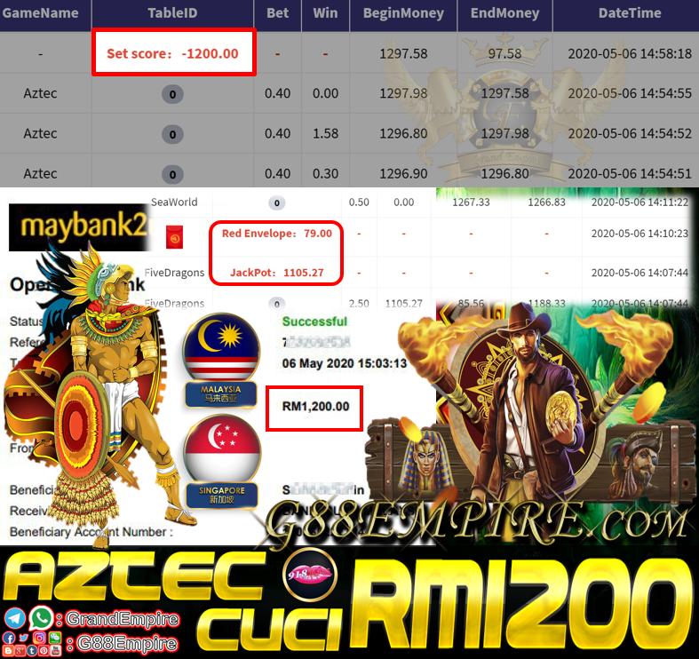 MEMBER MAIN AZTEC CUCI RM1,200!!!