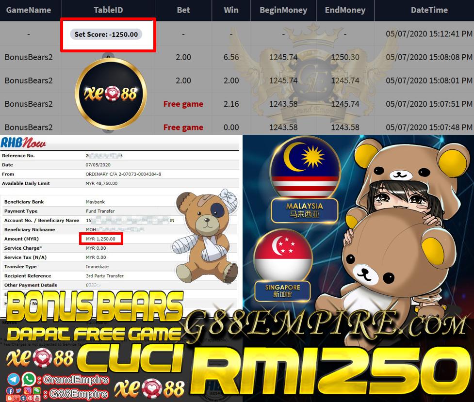 MEMBER MAIN BONUS BEARS DAPAT CCUI RM1,250!!!