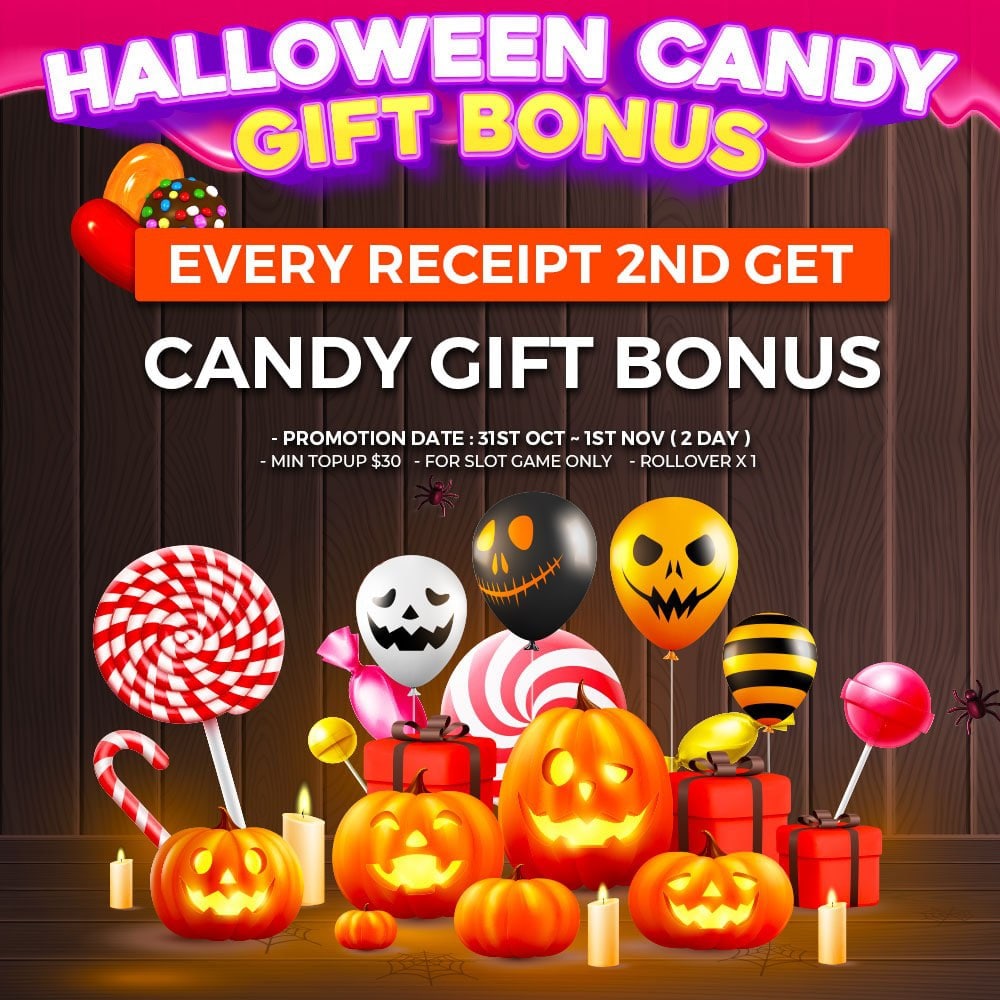  HALLOWEEN CANDY GIFT BONUS