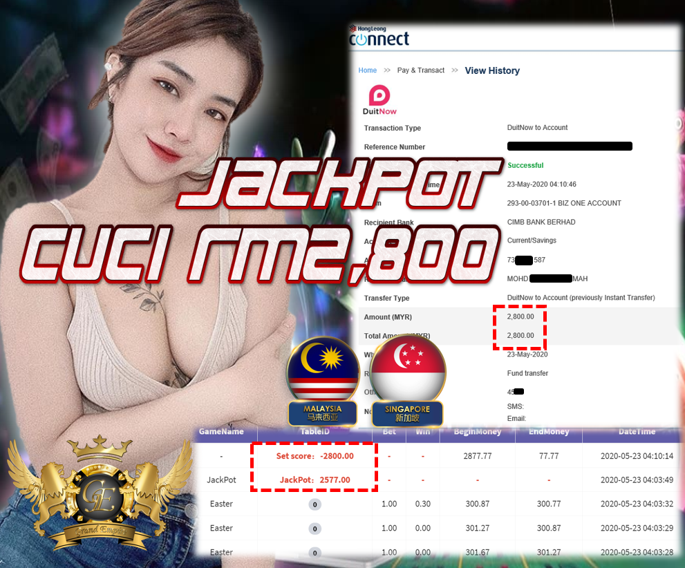 MEMBER DAPT JACKPOT MINTA CUCI  RM2,800!!!