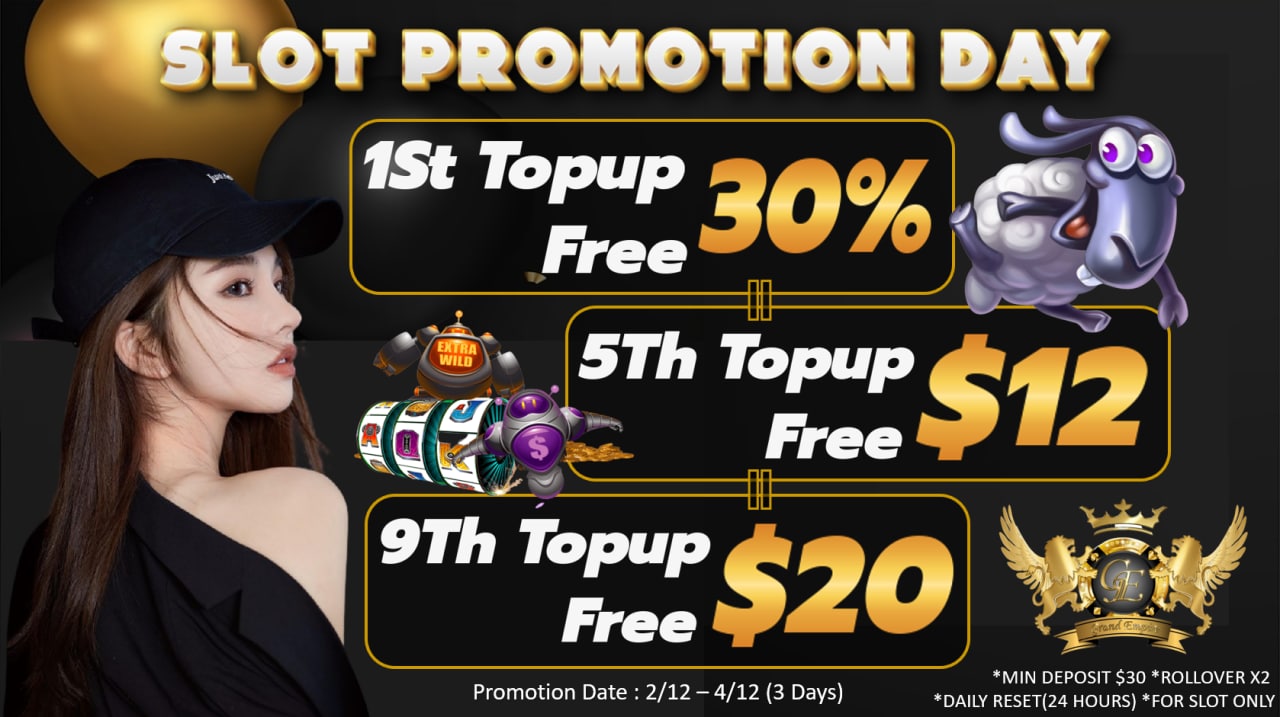 SLOT PROMOTION DAY