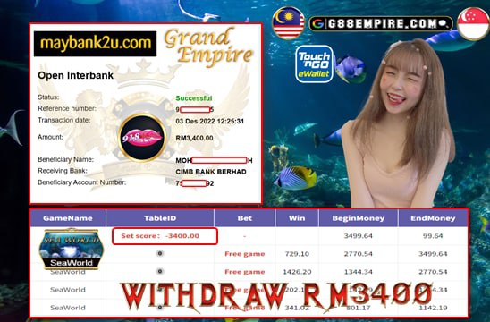 918KISS  SEAWORLD CUCI RM3,400 !!!!