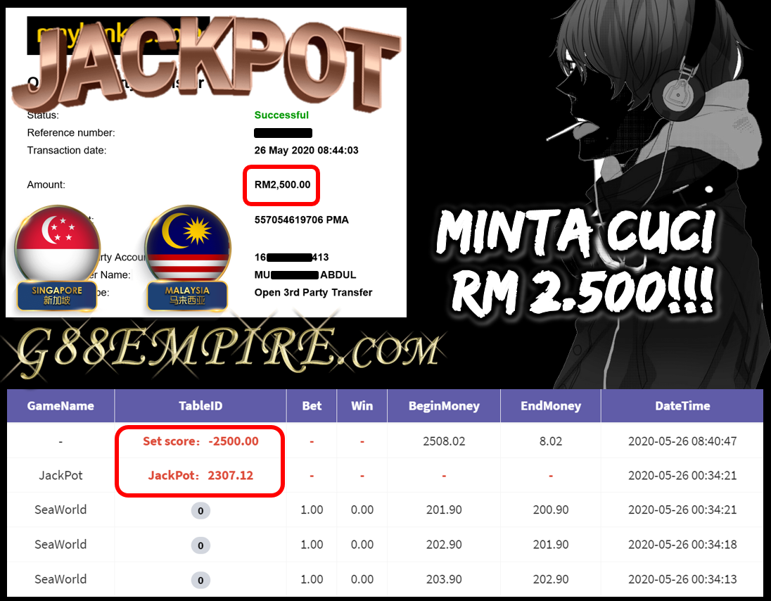 JACKPOT MINTA CUCI RM 2.500!!!
