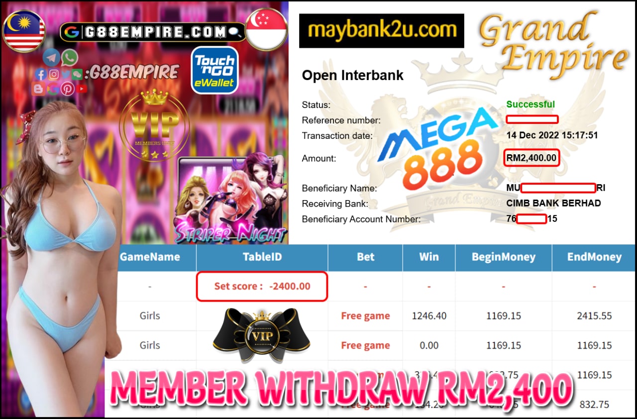 MEGA888 - GIRLS CUCI RM2,400