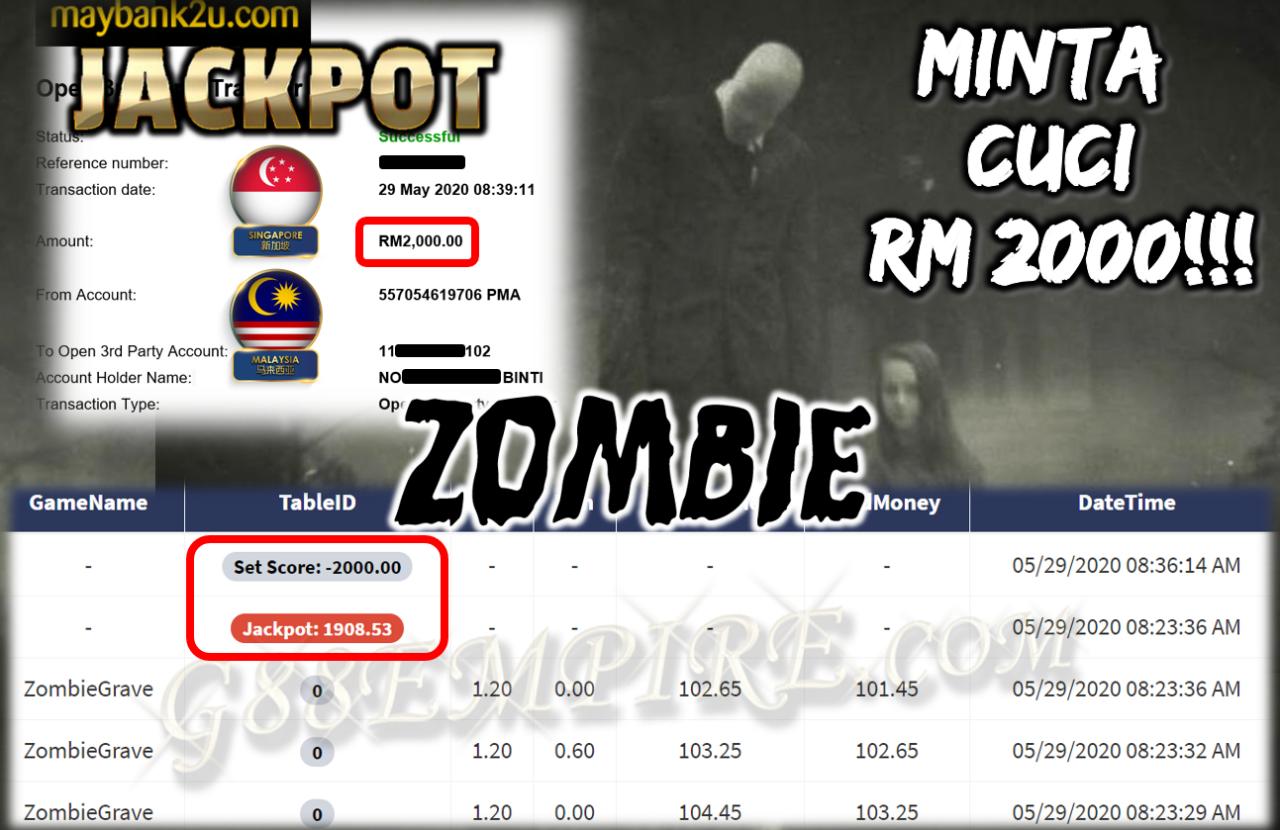 KENA JACKPOT MINTA CUCI RM 2000!!!