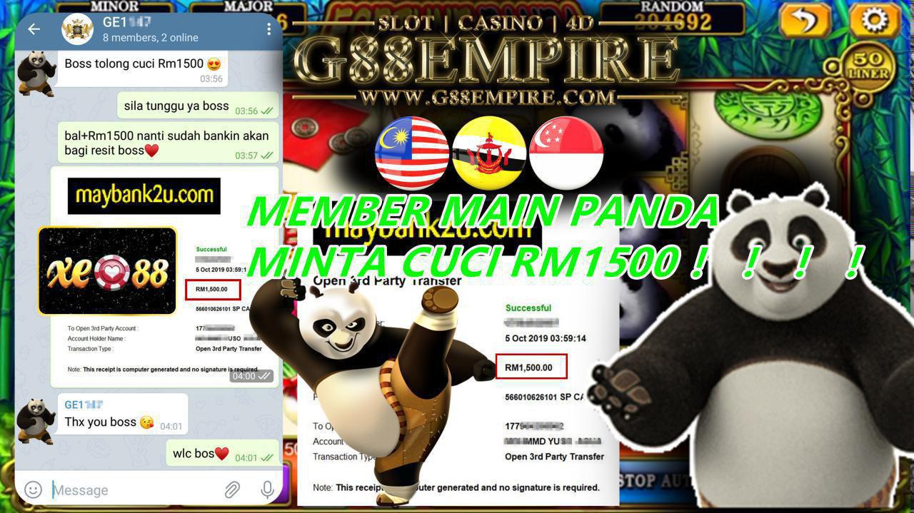 SERVER XE88 MAIN PANDA CUCI RM1500 !! 