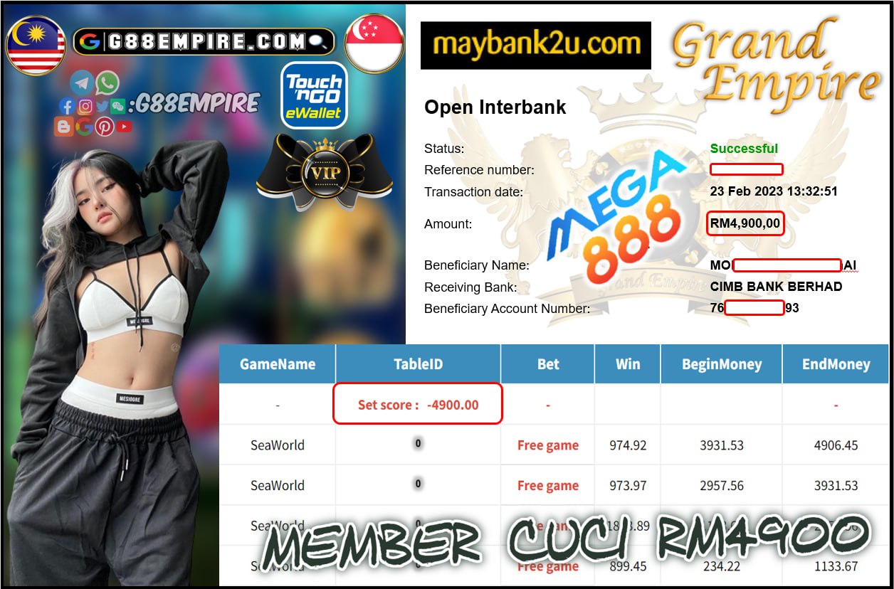 MEGA888 - SEAWORLD CUCI RM4,900