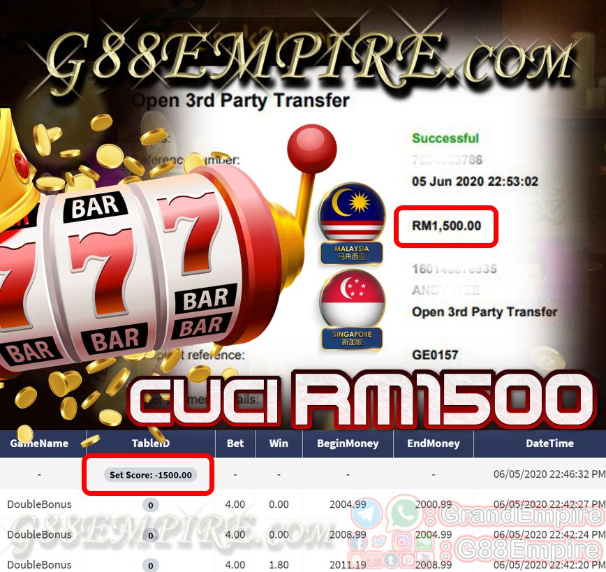 MEMBER MAIN DOUBLE BONUS CUCI RN1,500!!!