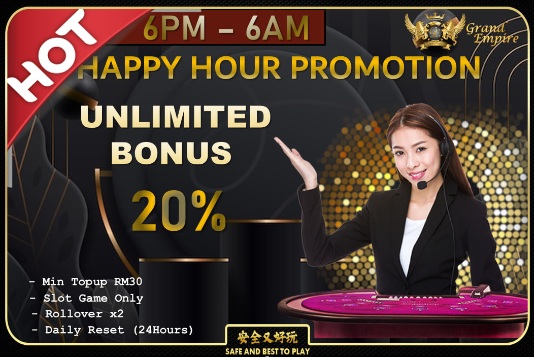  HAPPY HOUR PROMOTION 