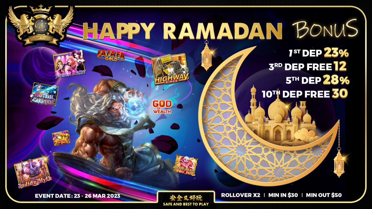 HAPPY RAMADAN PROMOTION 