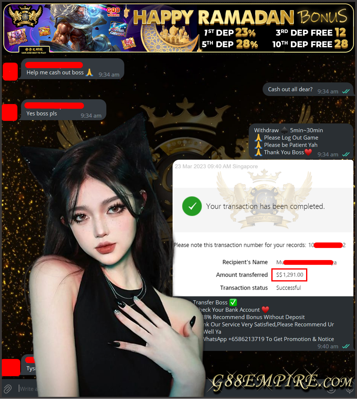 MEGA888 ~ MAGICIAL CASHOUT SGD1291 !!!