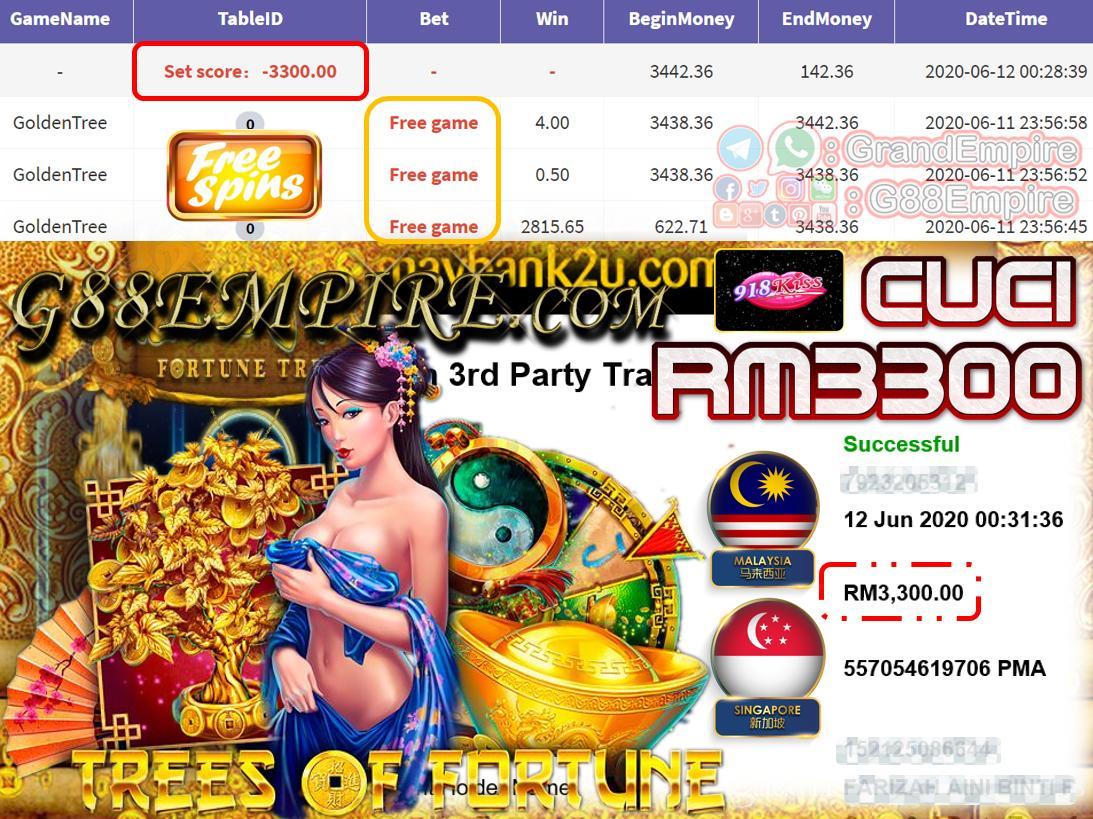 MEMBER MAIN GOLDEN TREE CUCI RM3,300!!!