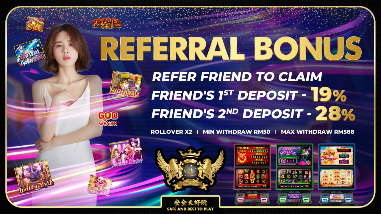 REFERRAL BONUS UP TO 47%