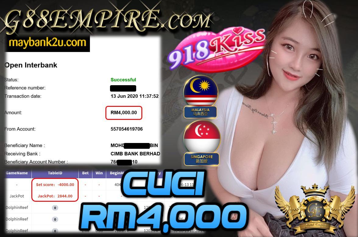 MEMBER MAIN DOLPHINDEEF CUCI RM4,000 !!