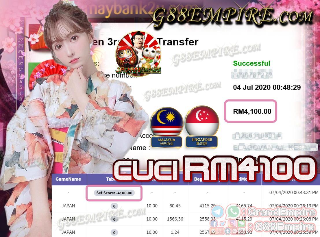 MEMBER MAIN JAPAN CUCI RM4100!!!