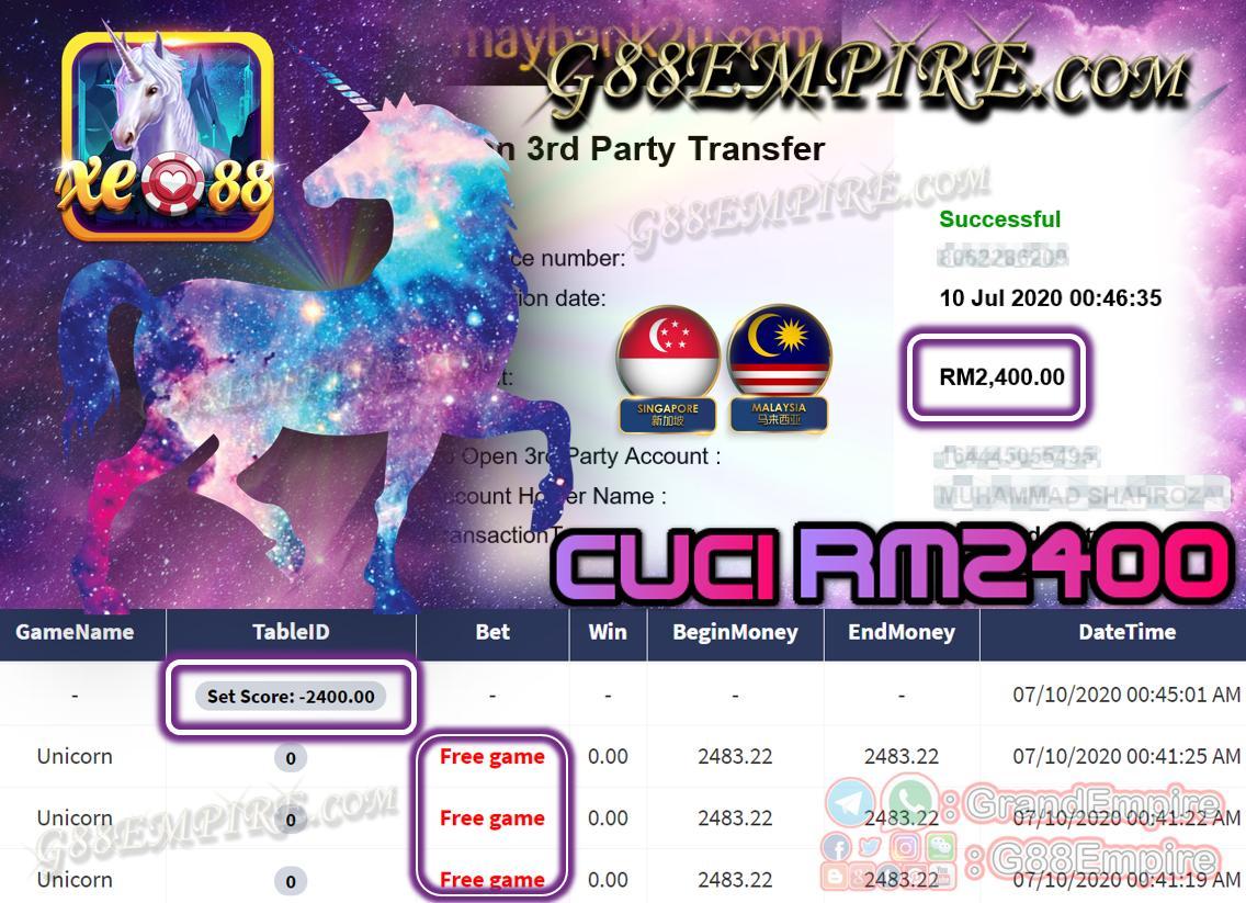 MEMBER MAIN UNICORN CUCI RM2400!!!