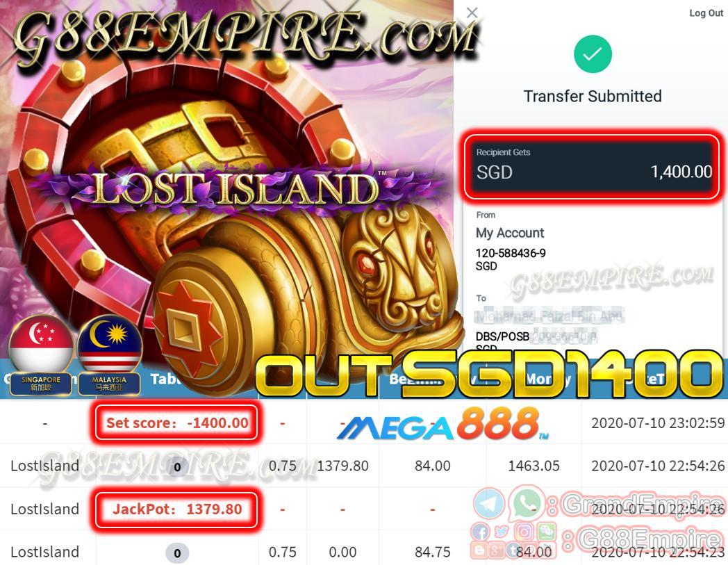 MEMBER MAIN LOSTISLAND OUT SGD1400!!!