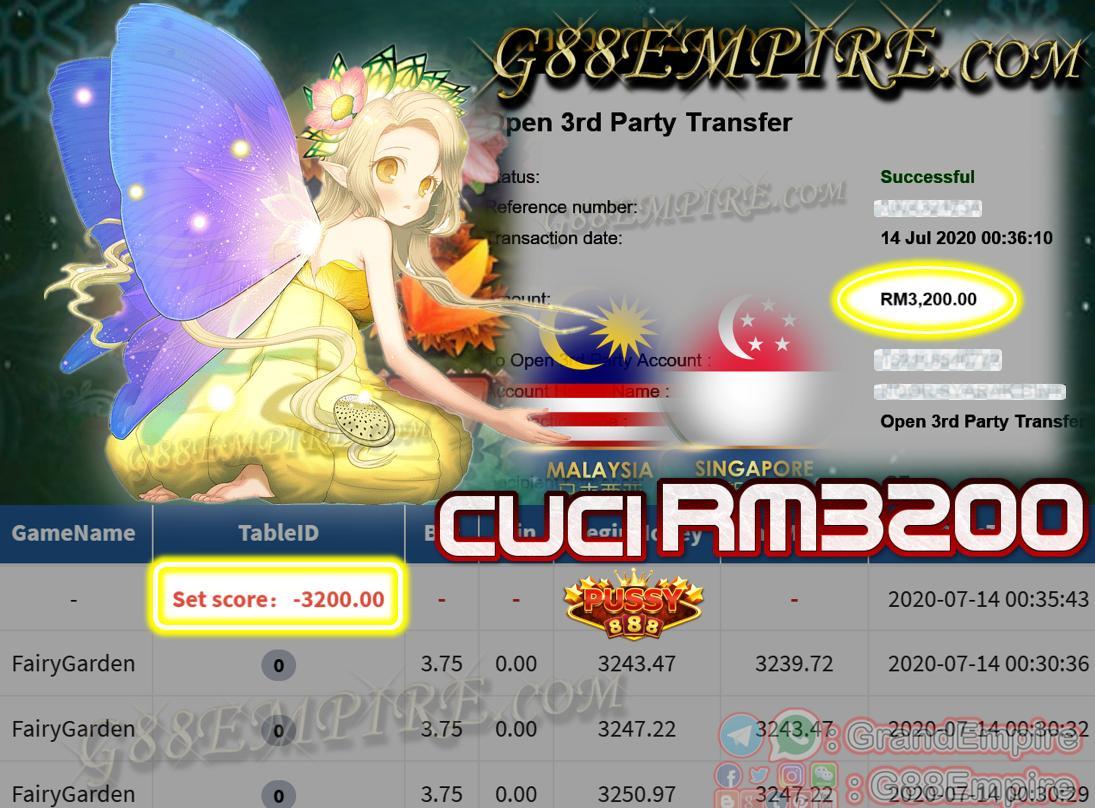 MEMBER MAIN FAIRYGARDEN CUCI RM3200!!!