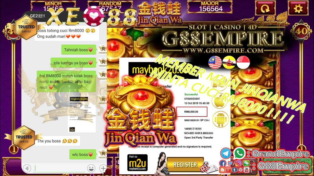 MEMEBER MAIN JINQIANWA MINTA CUCI RM8000!!! 