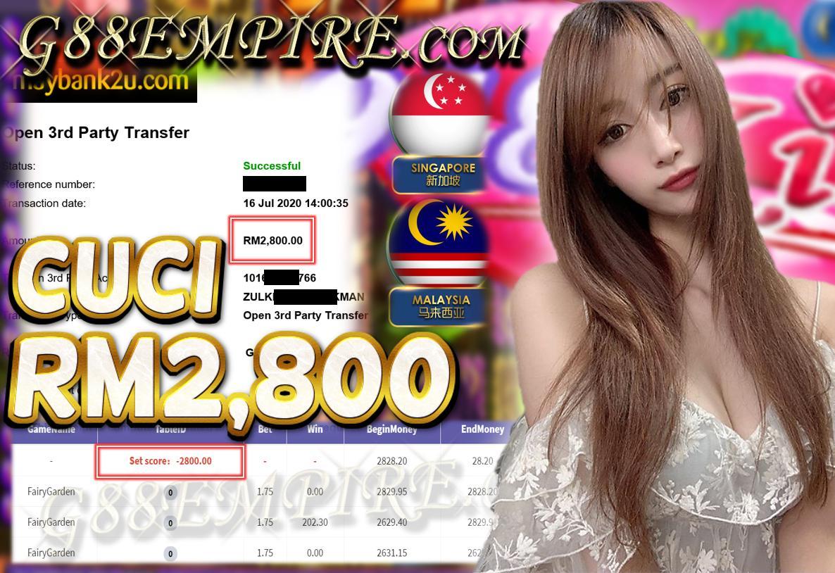 MEMBER MAIN FAIRYGARDEN CUCI RM2,800!!!