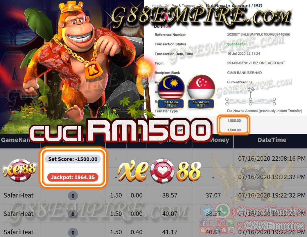 MEMBER MAIN SAFARIHEAT CUCI RM1500!!!