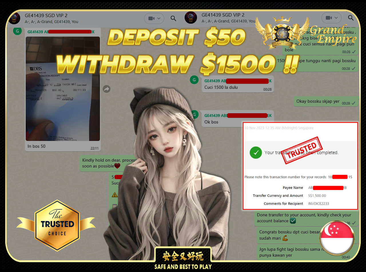 MEGA888 ~ BOYKING CASHOUT SGD1500 !!!