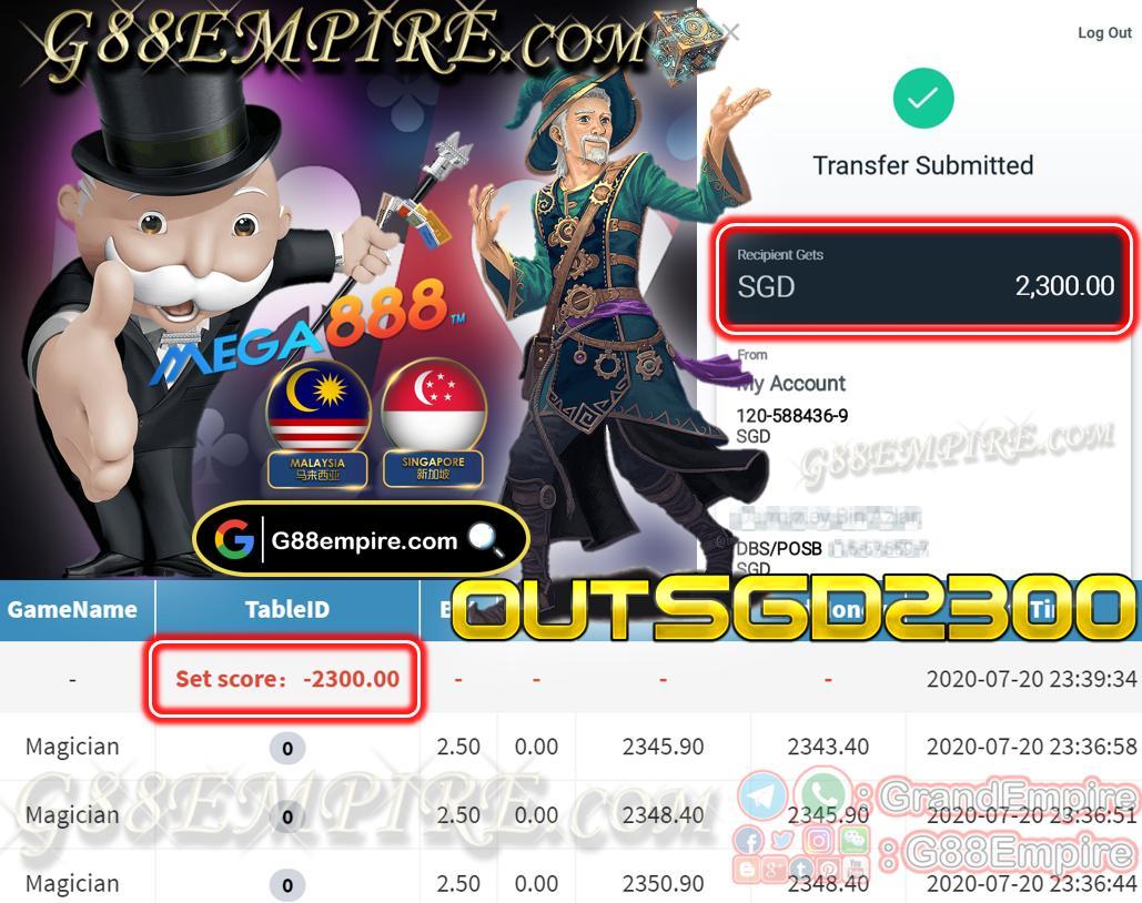 MEMBER MAIN MAGICIAN OUT SGD2300!!!