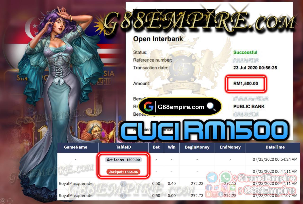 MEMBER MAIN ROYALMASQUERADE RM1500!!!
