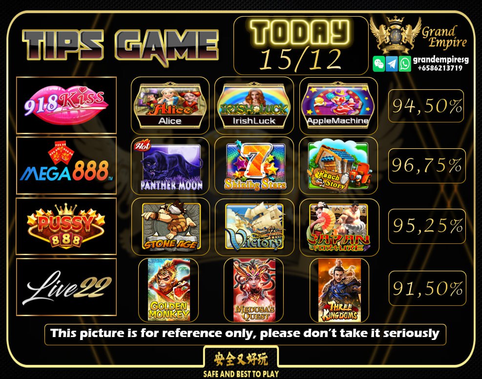 TIPS GAME ( 15 DEC 2023 )