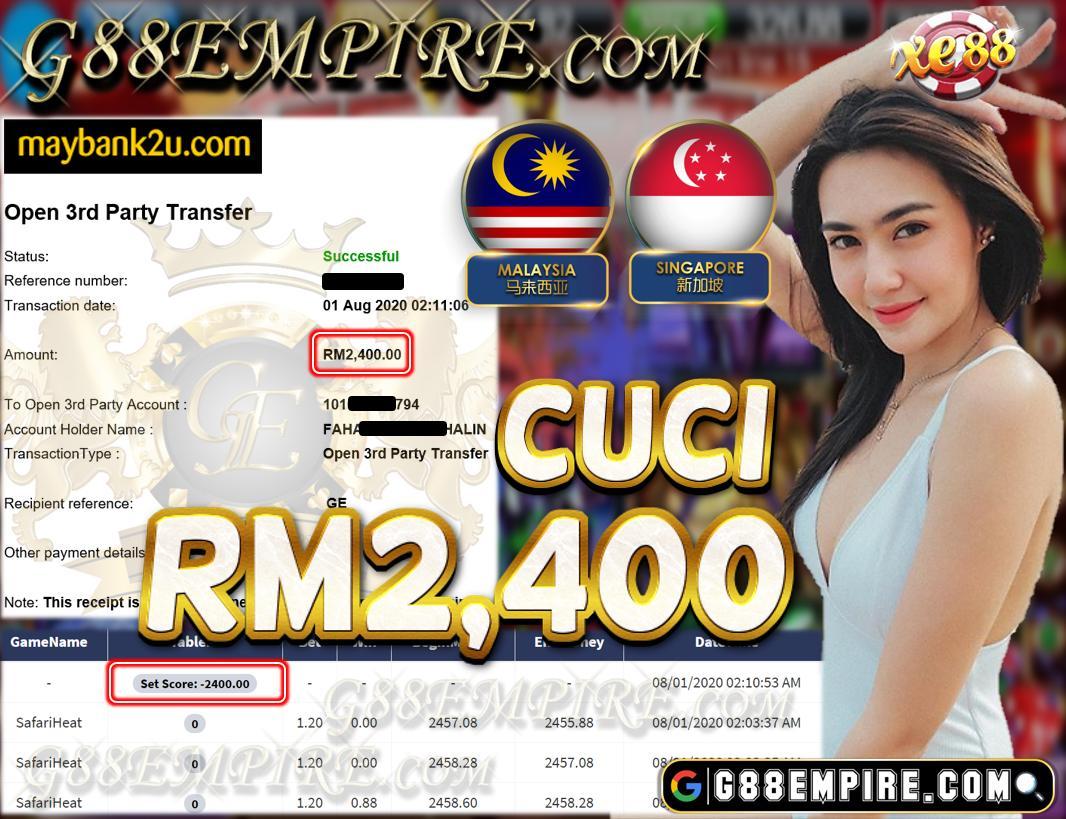 MEMBER MAIN SAFARIHEAT CUCI RM2,400!!!