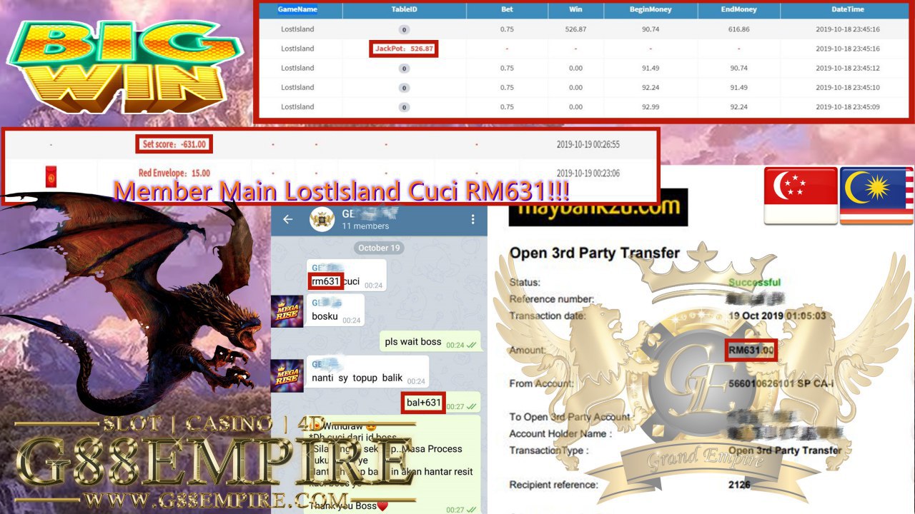 MEMBER MAIN LOSTISLAND MINTA CUCI RM631