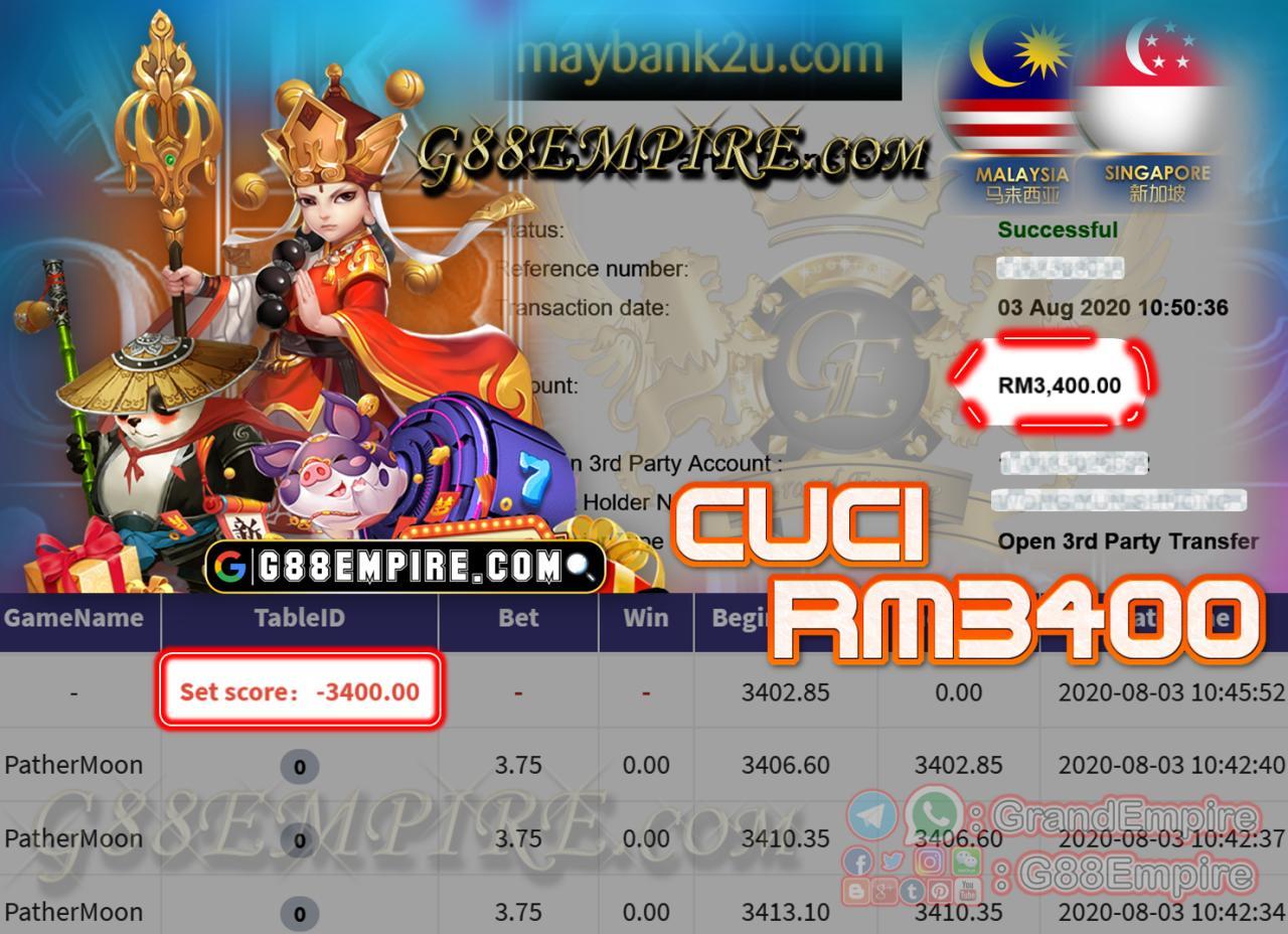 MEMBER MAIN PARTHERMOON CUCI RM3400!!!