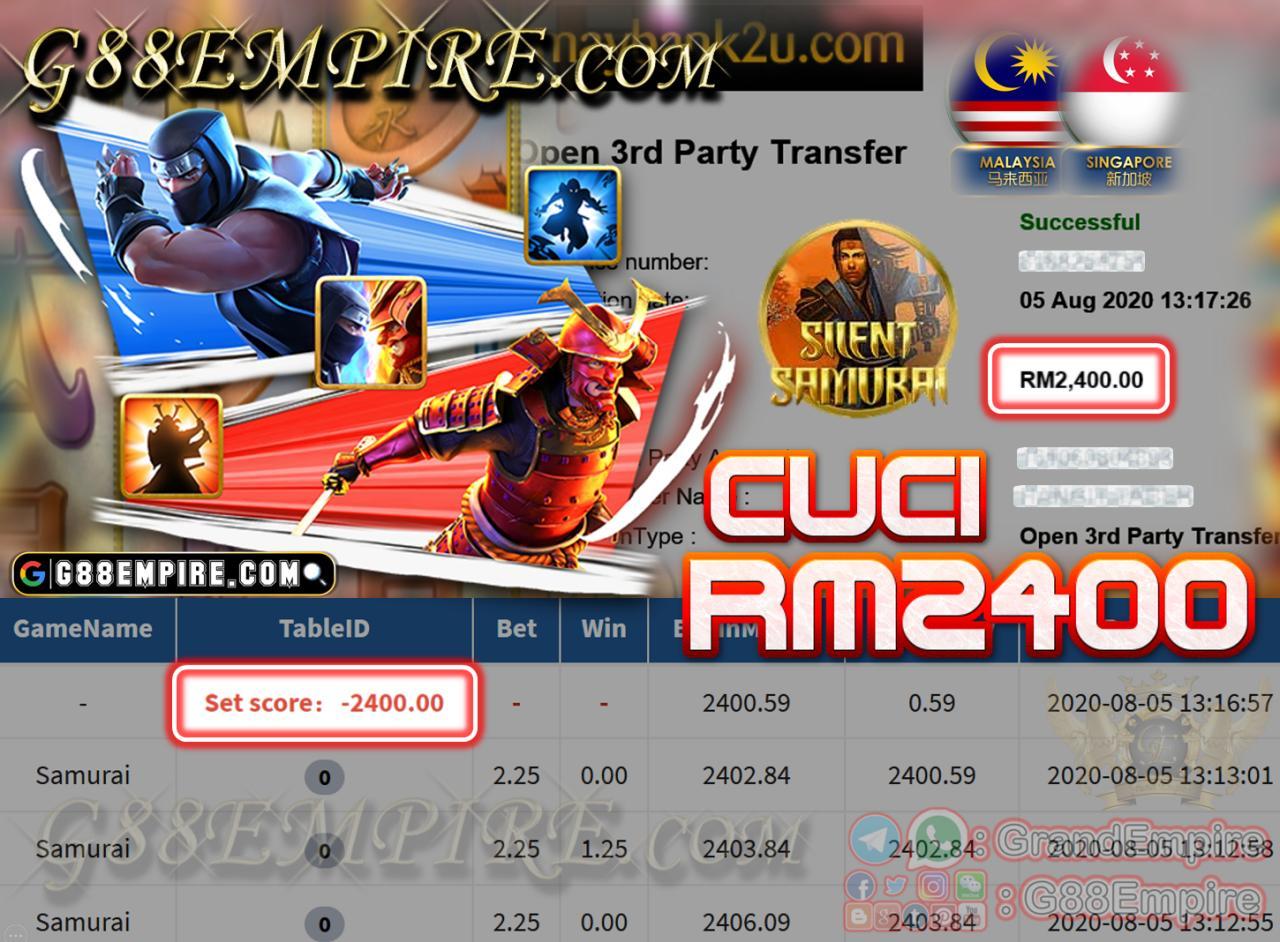 MEMBER MAIN SAMURAI CUCI RM2400!!!