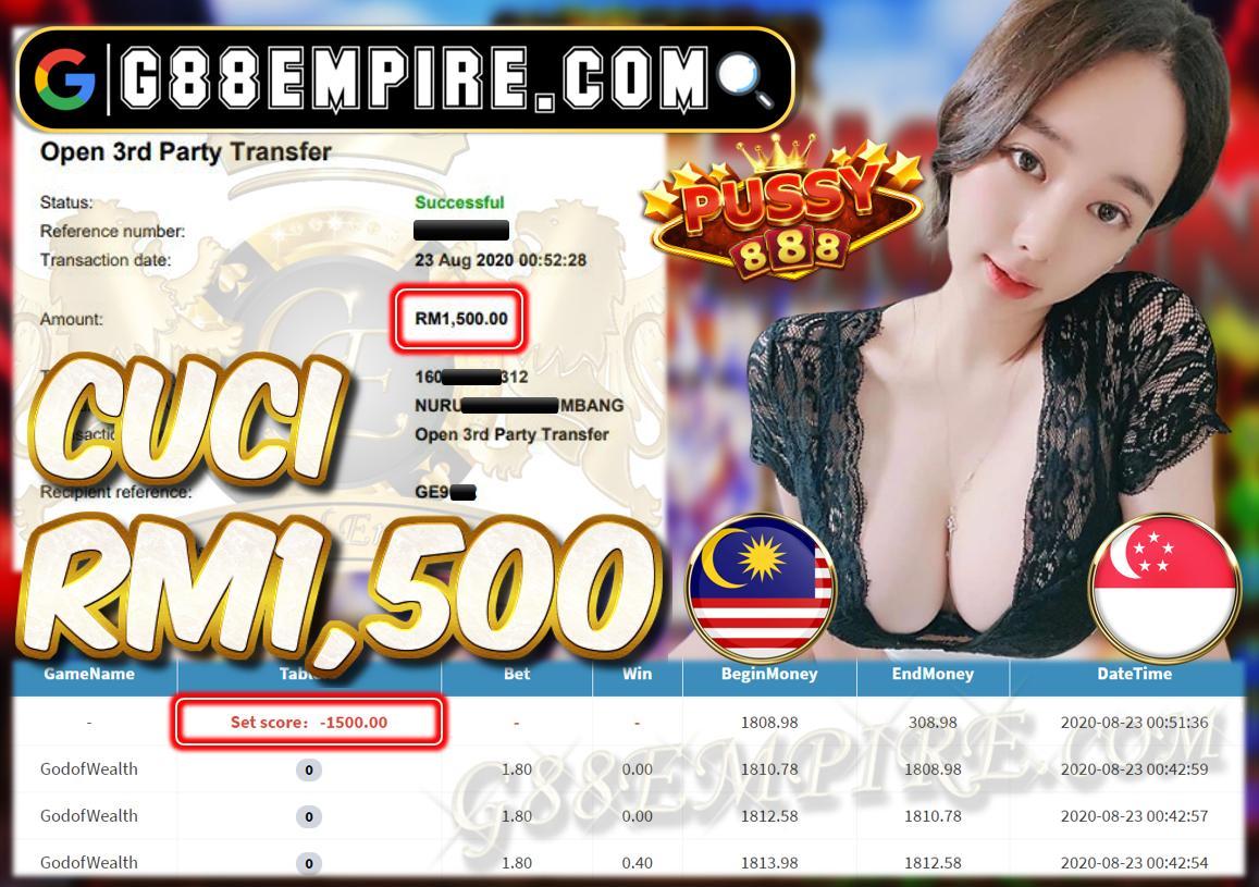 MEMBER MAIN GODOFWEALTH CUCI RM1,500!!!