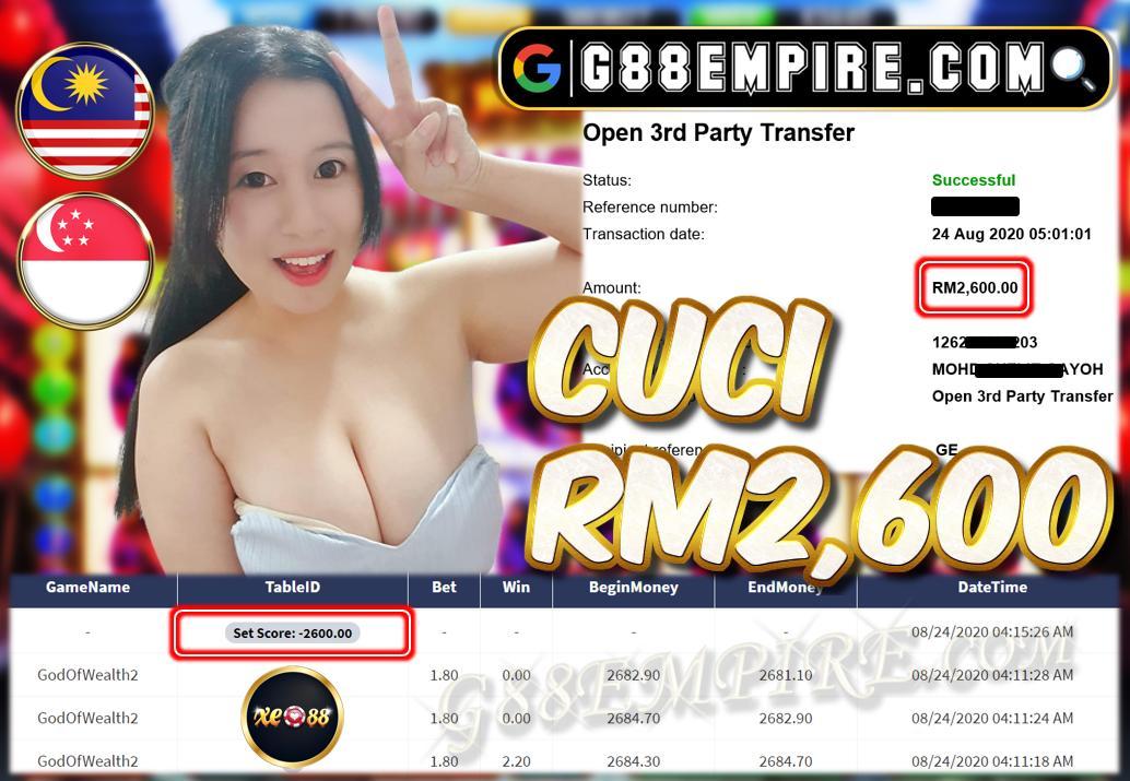 MEMBER MAIN GODOFWEALTH CUCI RM2,600!!!