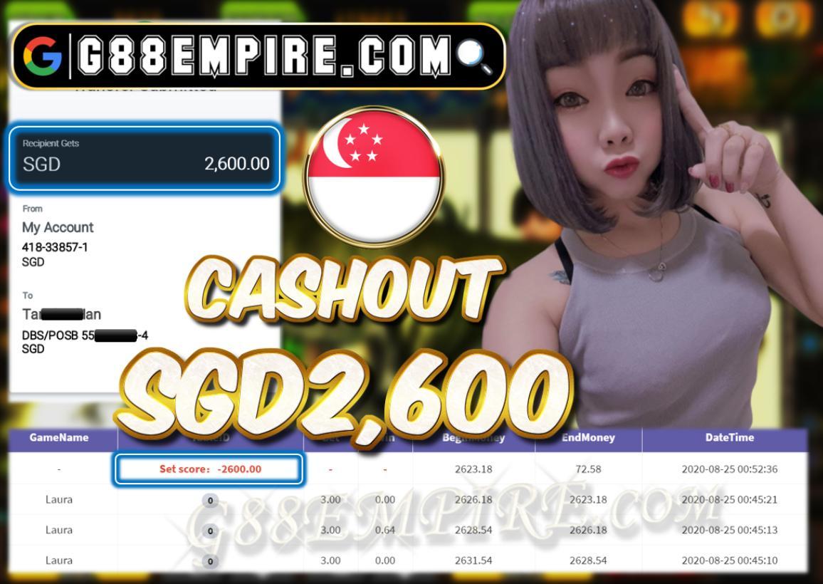 MEMBER PLAY FOOTBALL LAURA WIN SGD2,600!!!