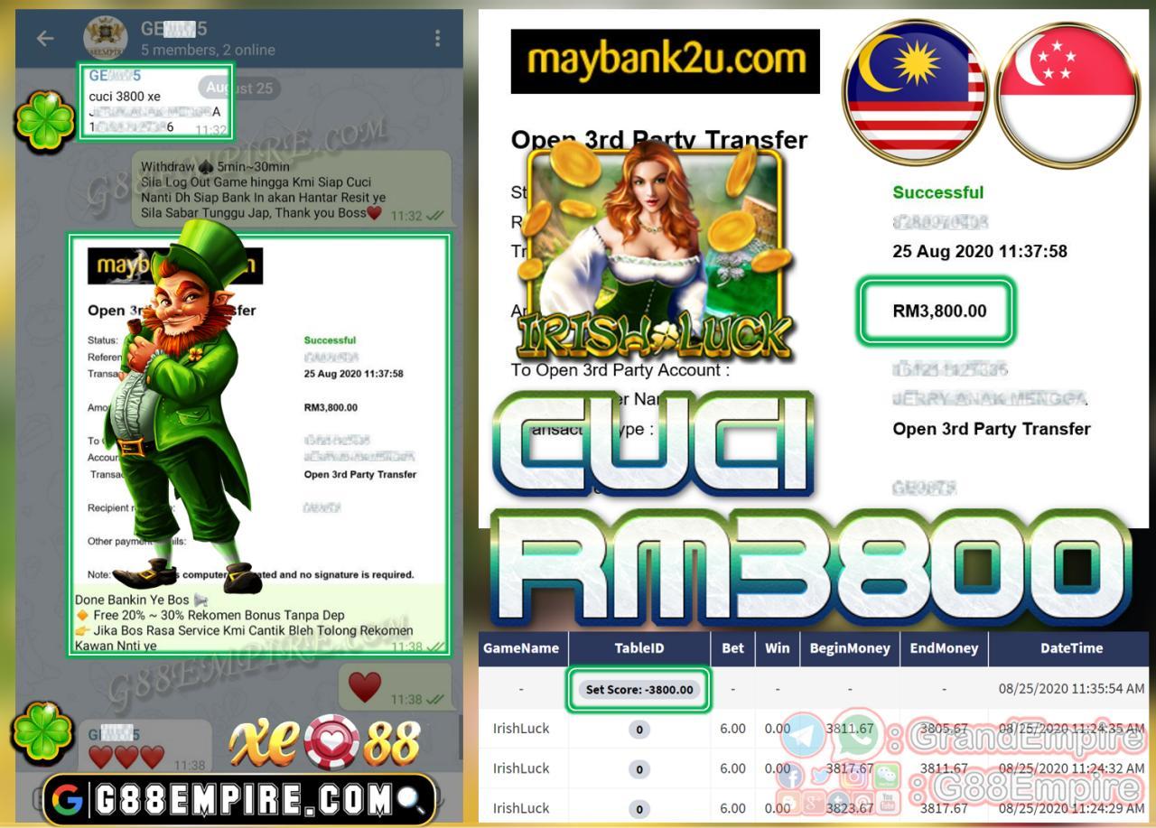 MEMBER MAIN IRISHLUCK  CUCI RM3800!!!