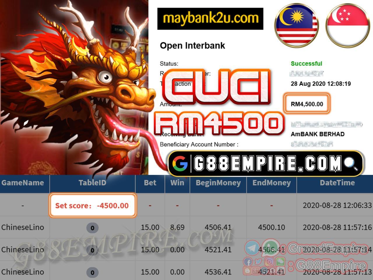 MEMBER MAIN CHINESELINO CUCI RM4500!!!