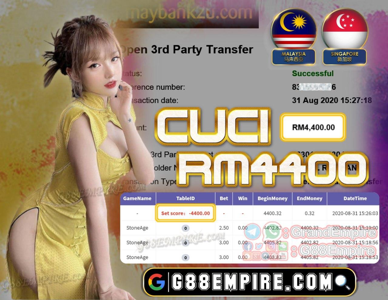 MEMBER MAIN STONEAGE CUCI RM4400!!!